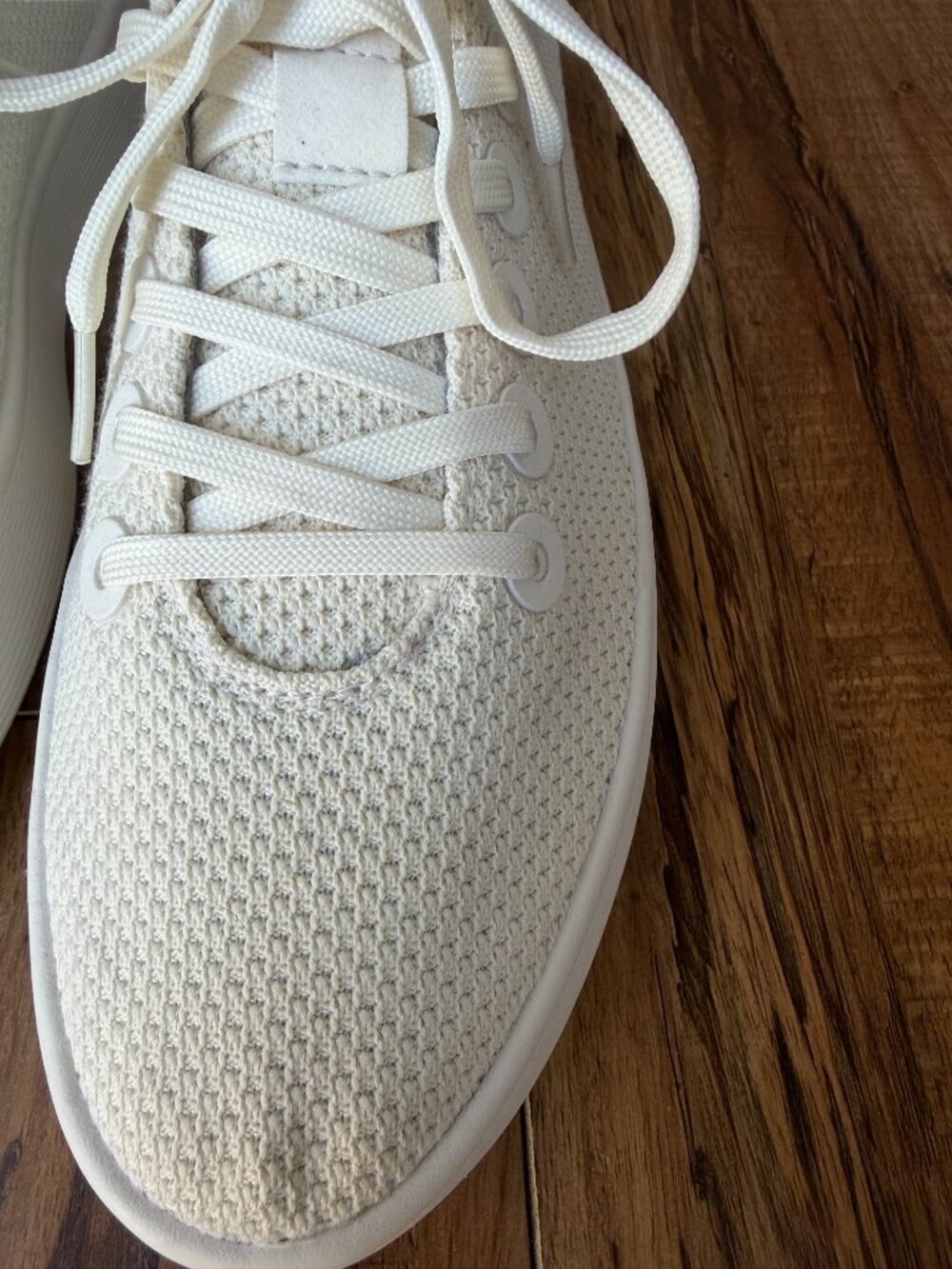 🤍 Allbirds Men's Cruiser Natural White Sneakers Size 10.5 - Picture 2 of 8